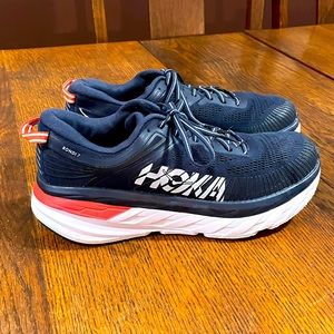 Hoka One One Bondi 7 Black Iris & Ballad Blue Women’s Size 9.5